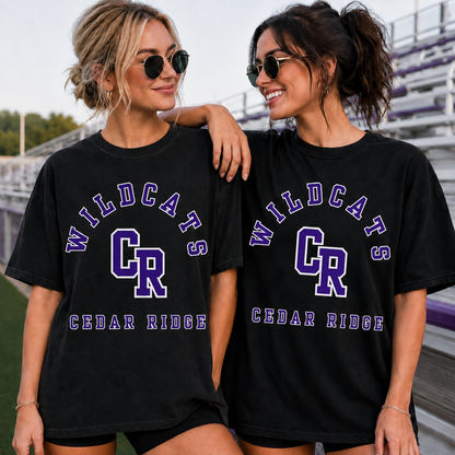Custom Collegiate Arch Mascot Top — design example 1