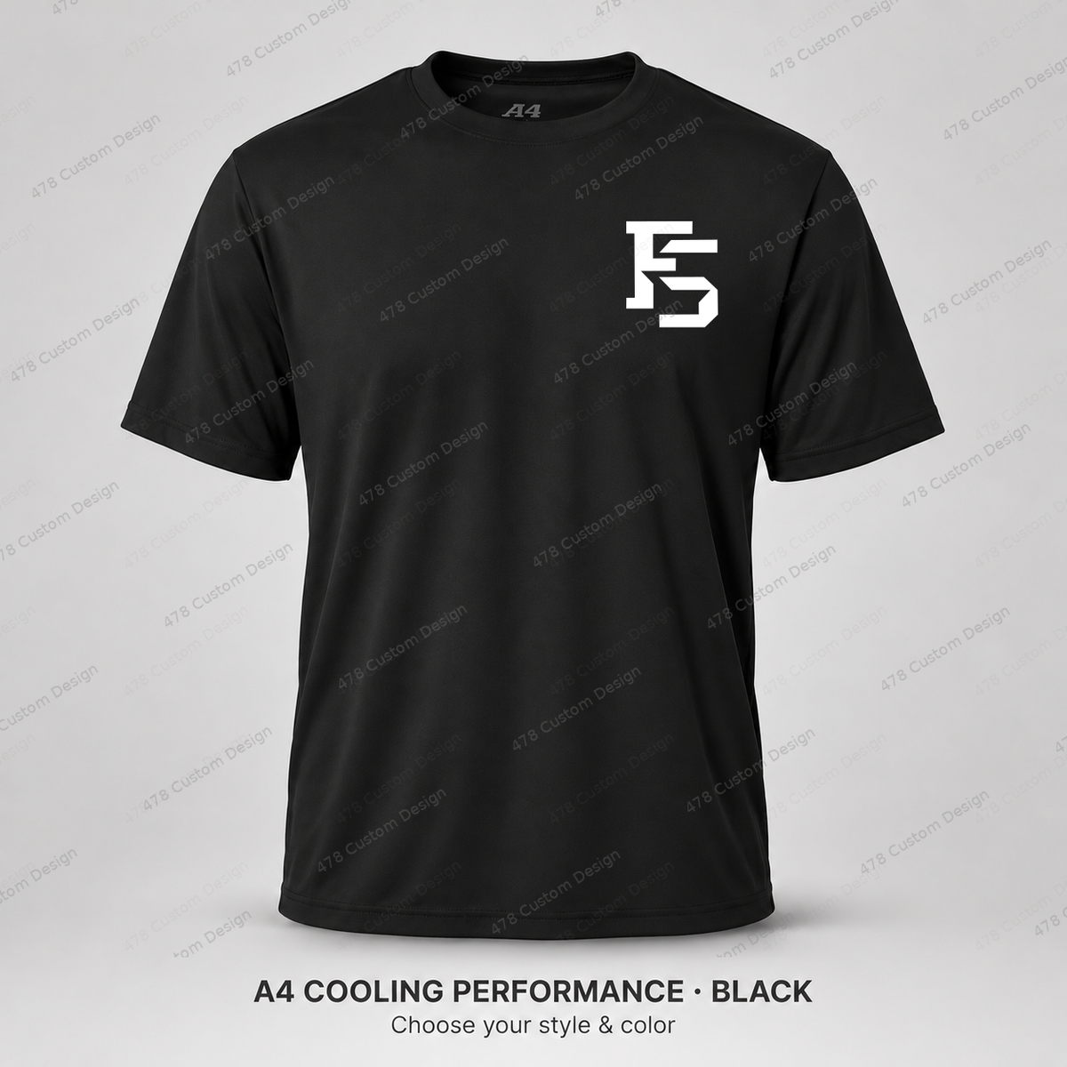 Factory Sports Solid Color FS Logo — left-chest — Factory-Solid-FS-left-chest-Black.png