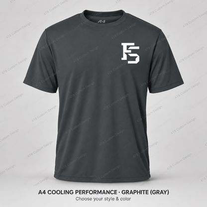 Factory Sports Solid Color FS Logo — left-chest — Factory-Solid-FS-left-chest-Graphite.png