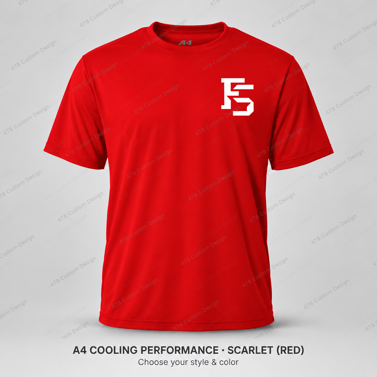 Factory Sports Solid Color FS Logo — left-chest — Factory-Solid-FS-left-chest-Scarlet.png