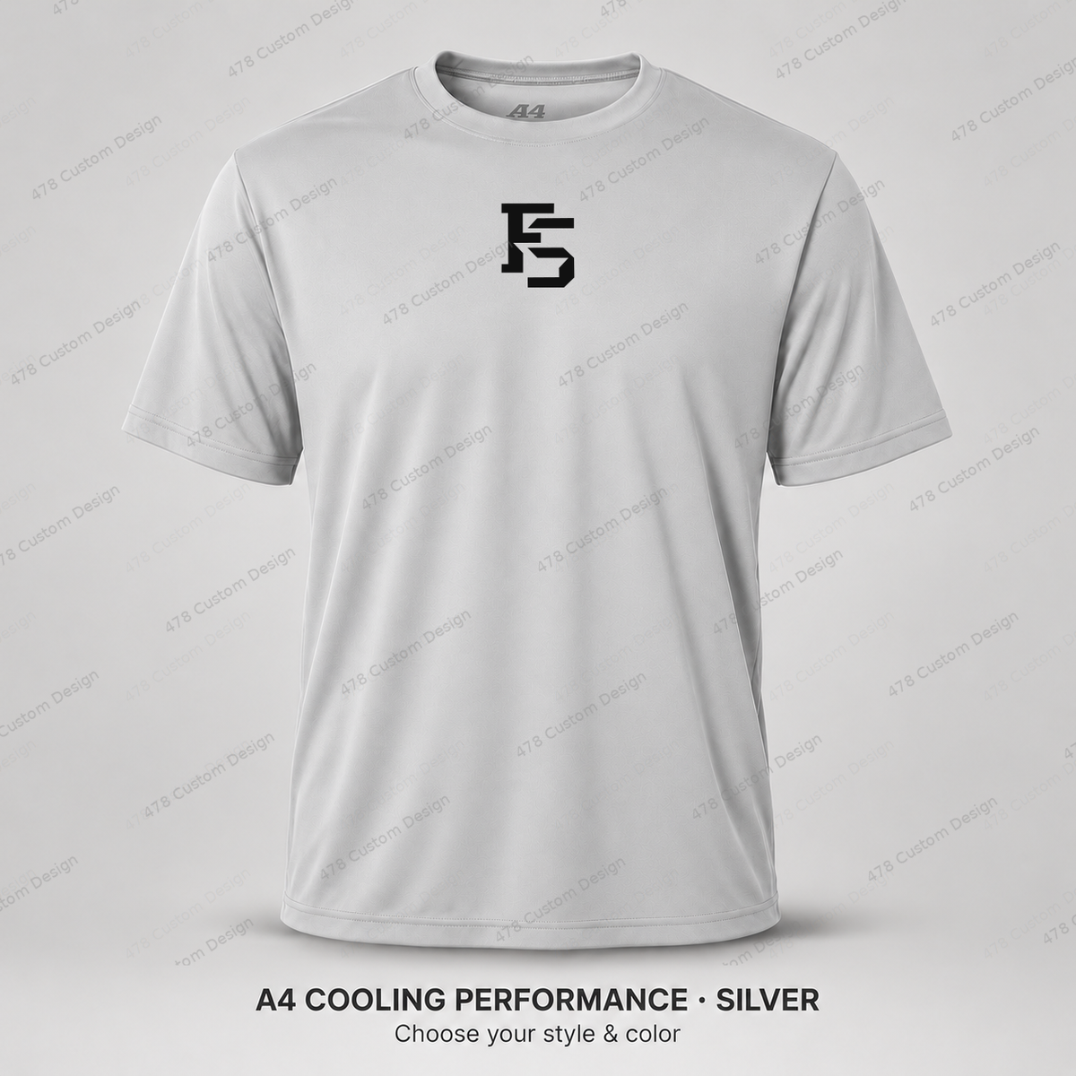 Factory Sports Solid Color FS Logo — upper-center — Factory-Solid-FS-upper-center-Silver.png