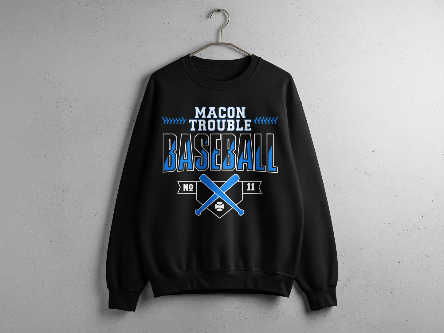 Macon Trouble Baseball- Design D