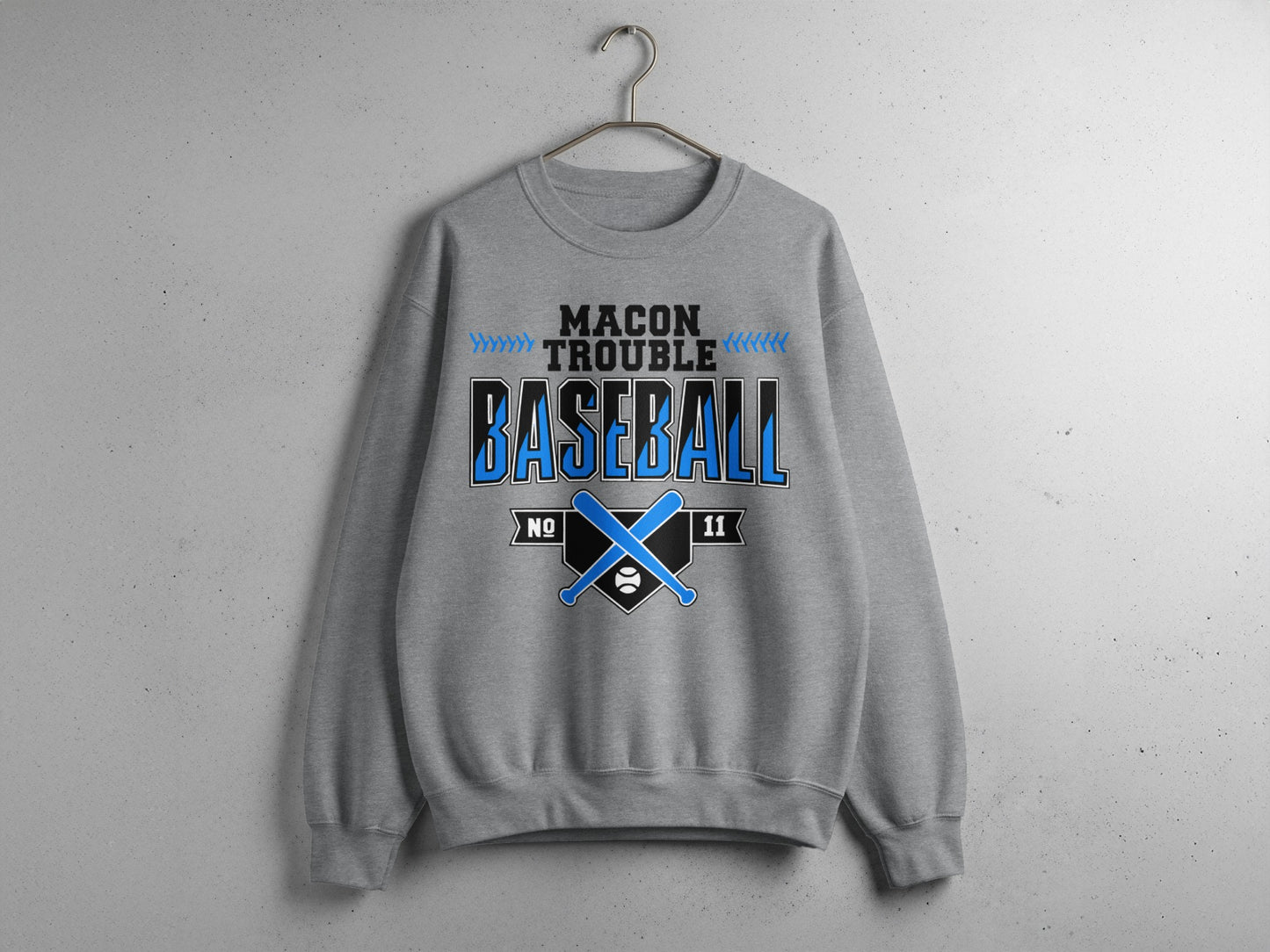Macon Trouble Baseball- Design D