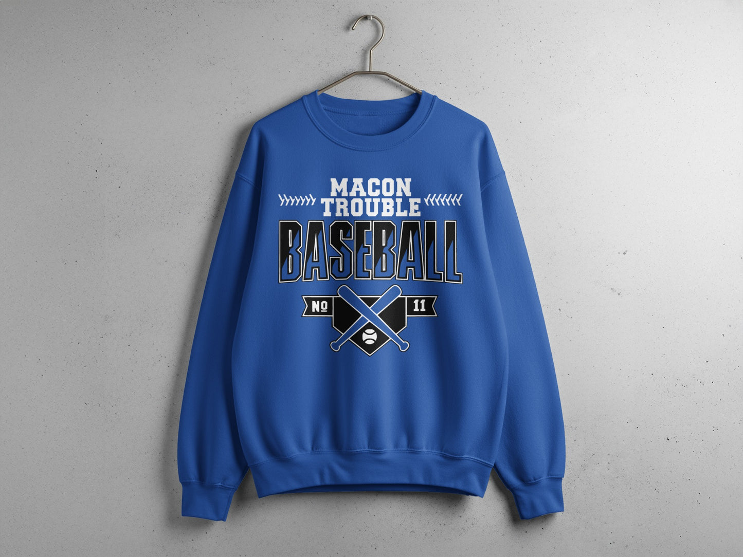 Macon Trouble Baseball- Design D
