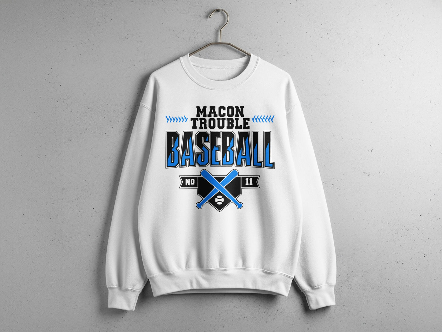 Macon Trouble Baseball- Design D