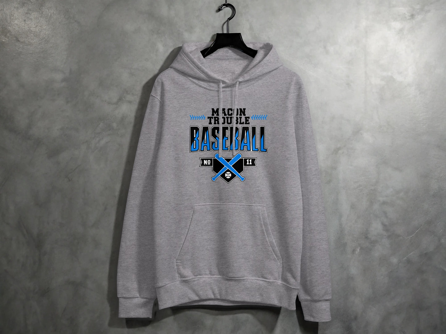 Macon Trouble Baseball- Design D