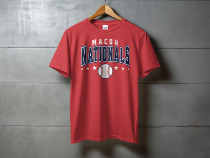 Macon Nationals Baseball- Design 7