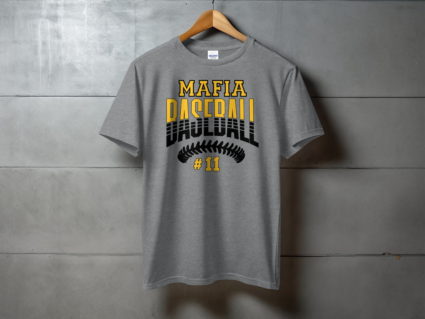 Five Star Baseball - Stitches - Add Custom # Design
