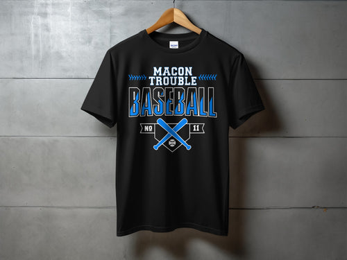 Macon Trouble Baseball- Design D