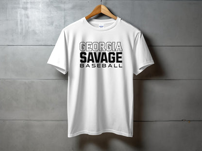 Georgia Savage Baseball 9u- Design 1