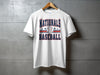 Macon Nationals Baseball — Stacked Baseball Lettering