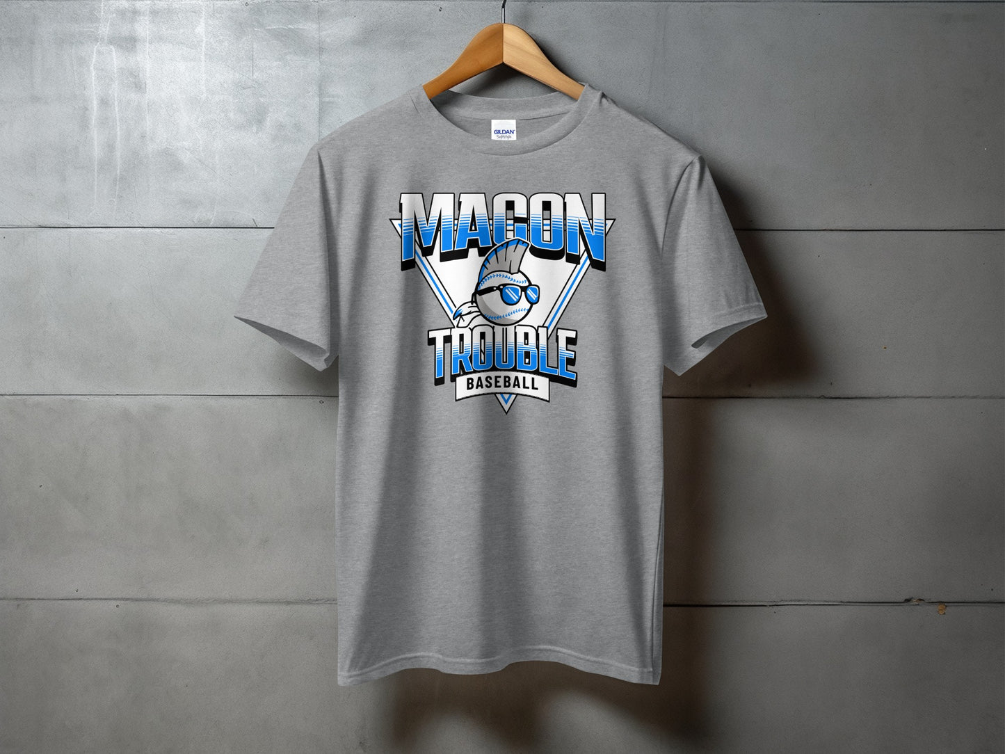 Macon Trouble Baseball- Design I