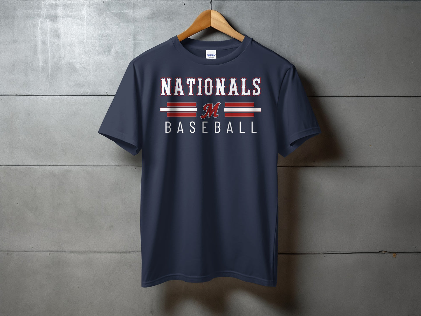 Macon Nationals Baseball- Design 12