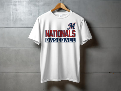 Macon Nationals Baseball- Design 2