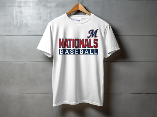 Macon Nationals Baseball — Color Block Baseball