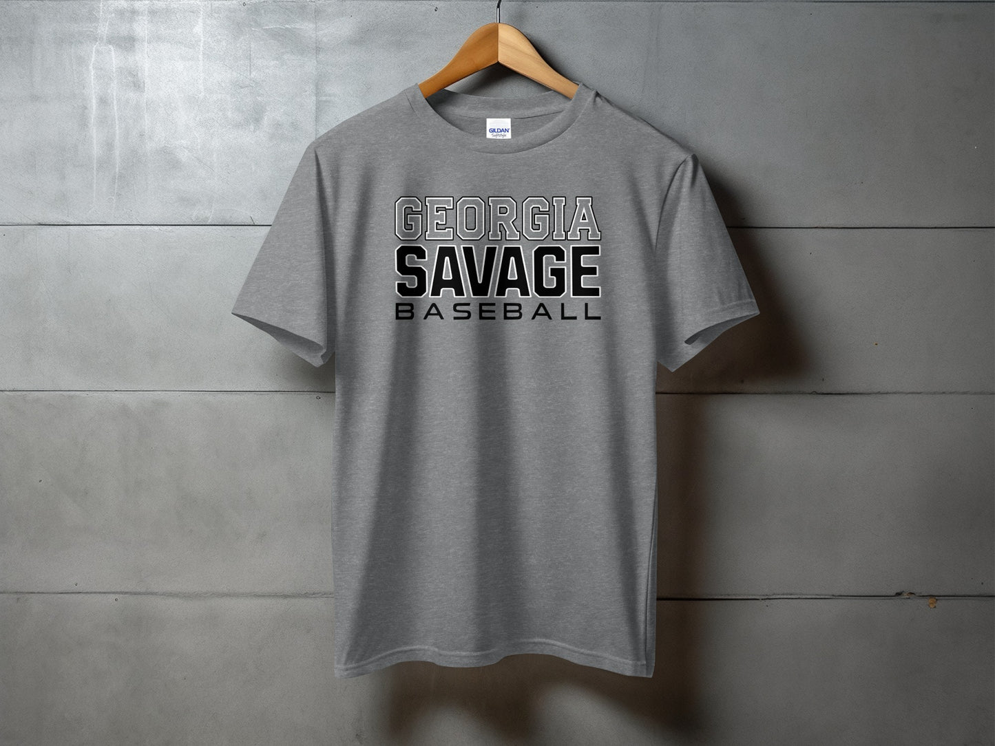 Georgia Savage Baseball 9u- Design 1