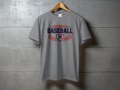 Macon Nationals Baseball- Design 8