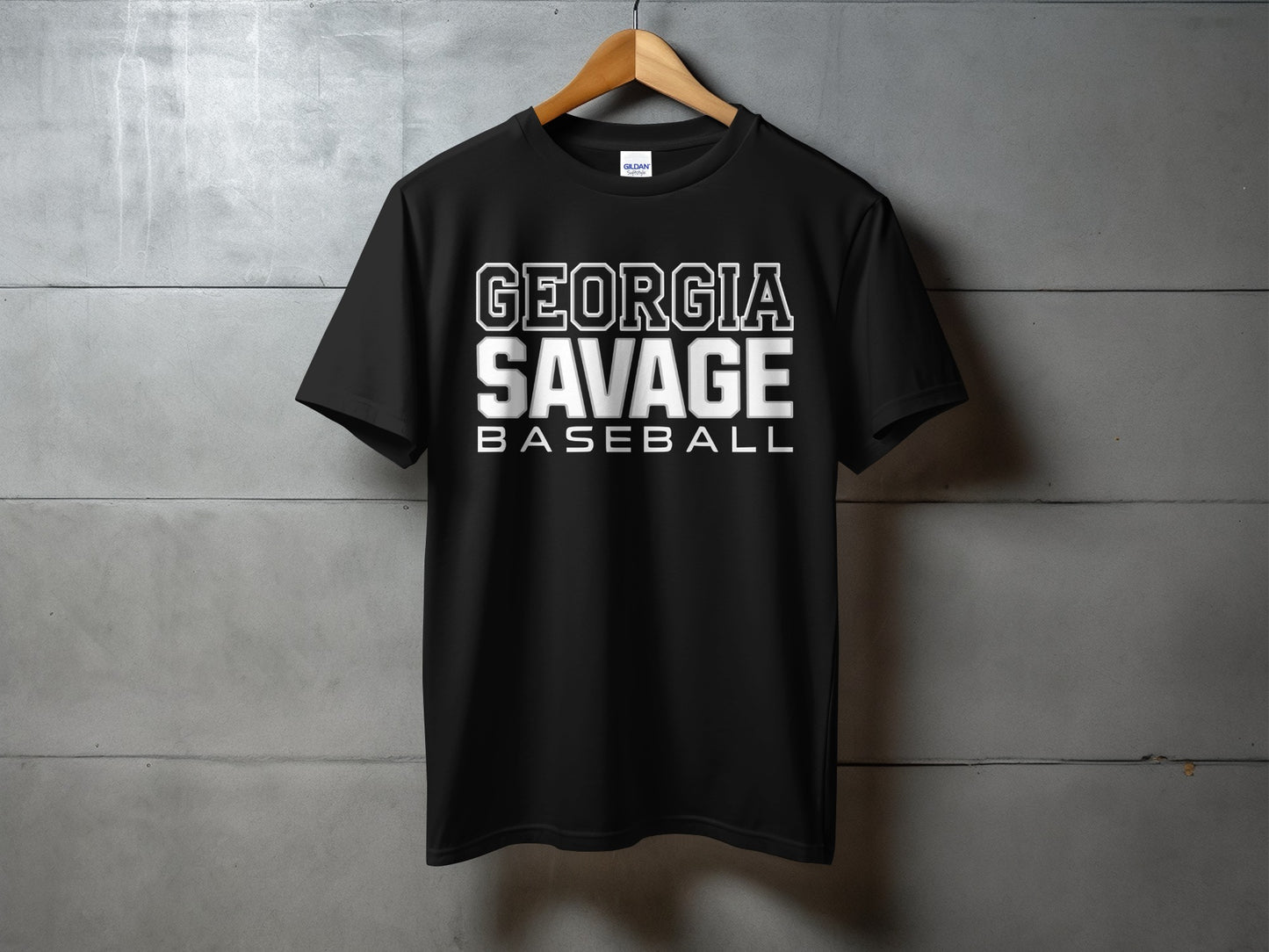 Georgia Savage Baseball 9u- Design 1