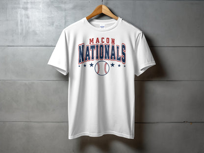 Macon Nationals Baseball- Design 7