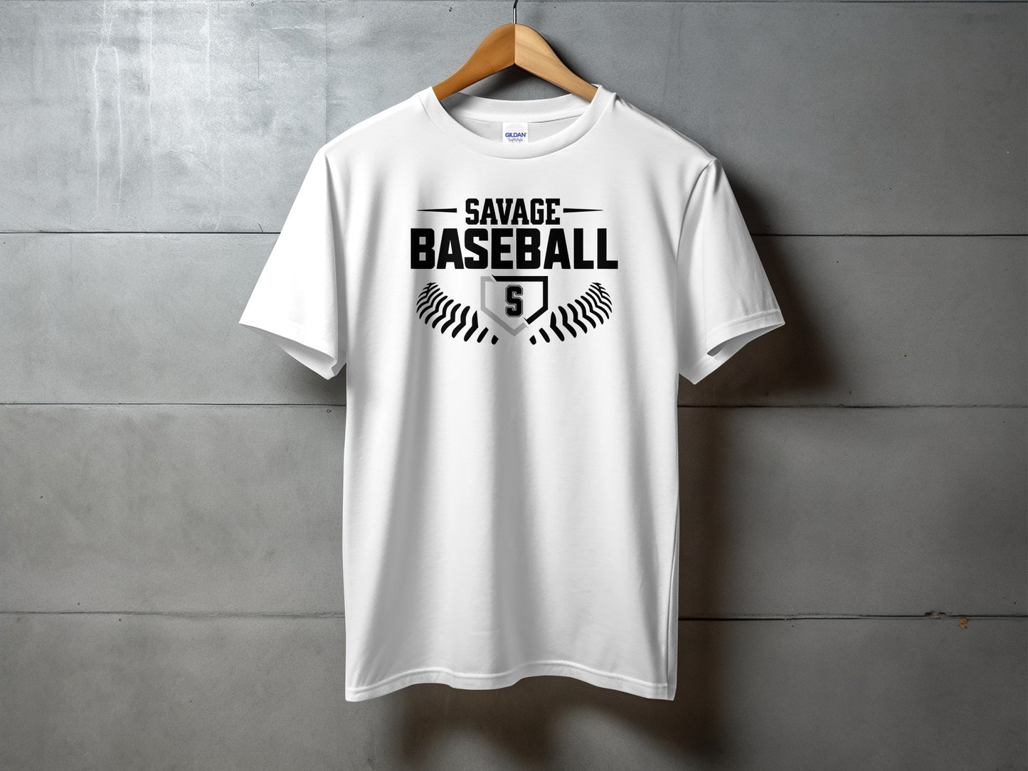 Georgia Savage Baseball Design 6