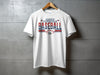 Macon Nationals Baseball — Striped Baseball Logo