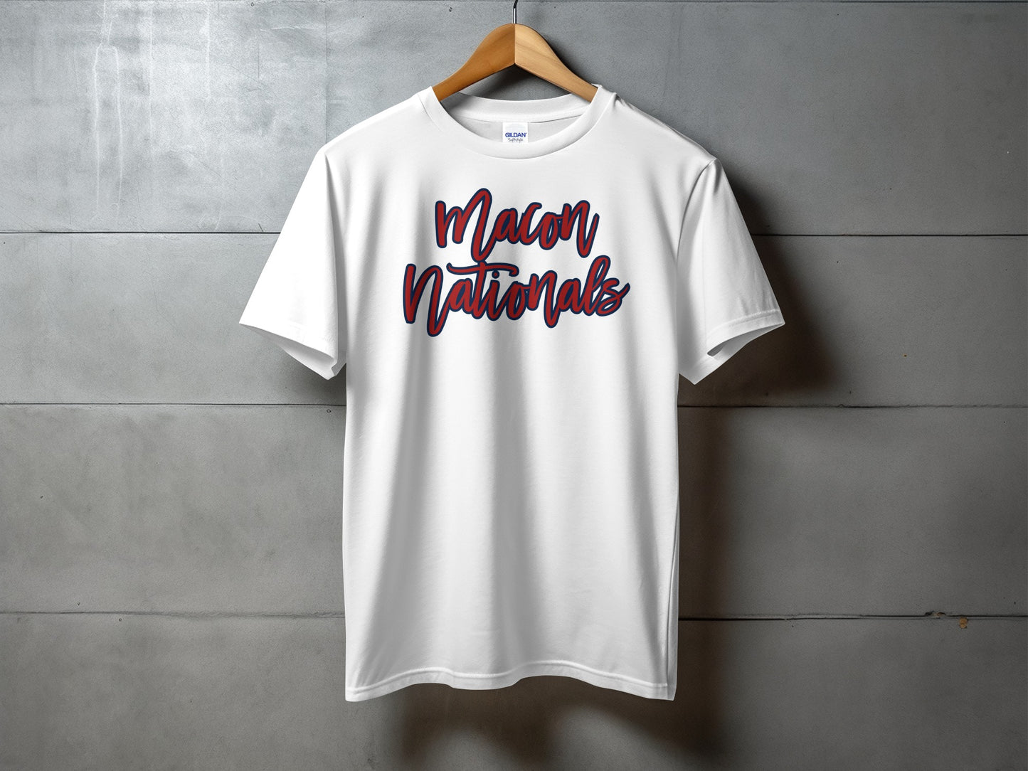 Macon Nationals Baseball- Design 11