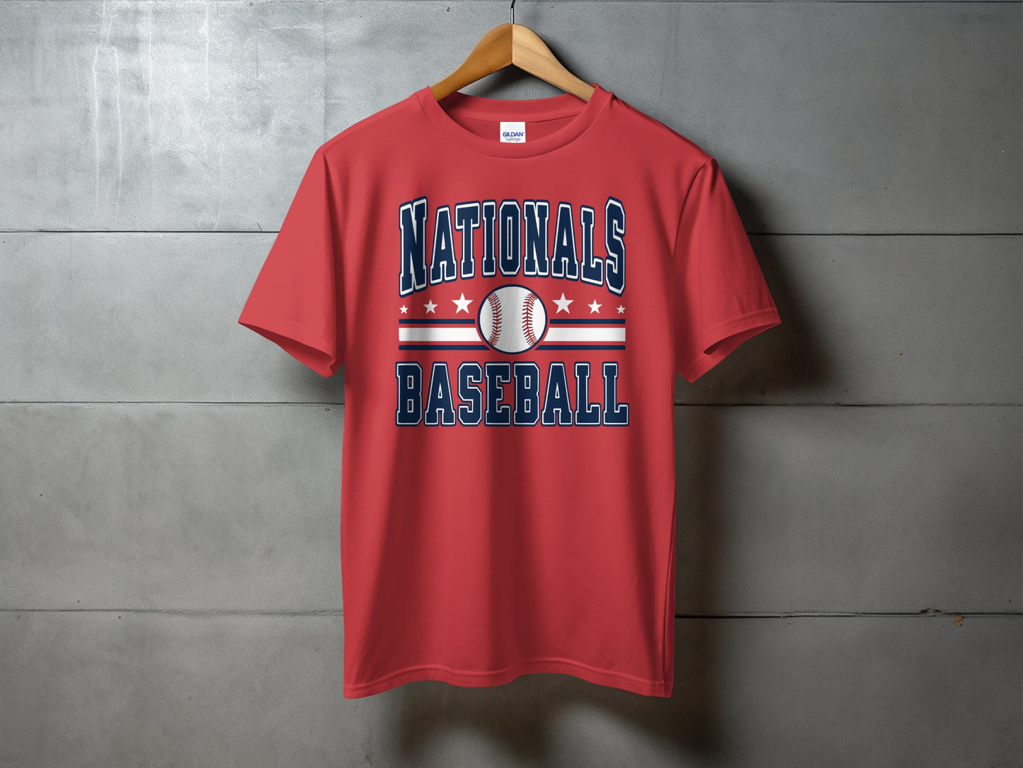 Macon Nationals Baseball- Design 6