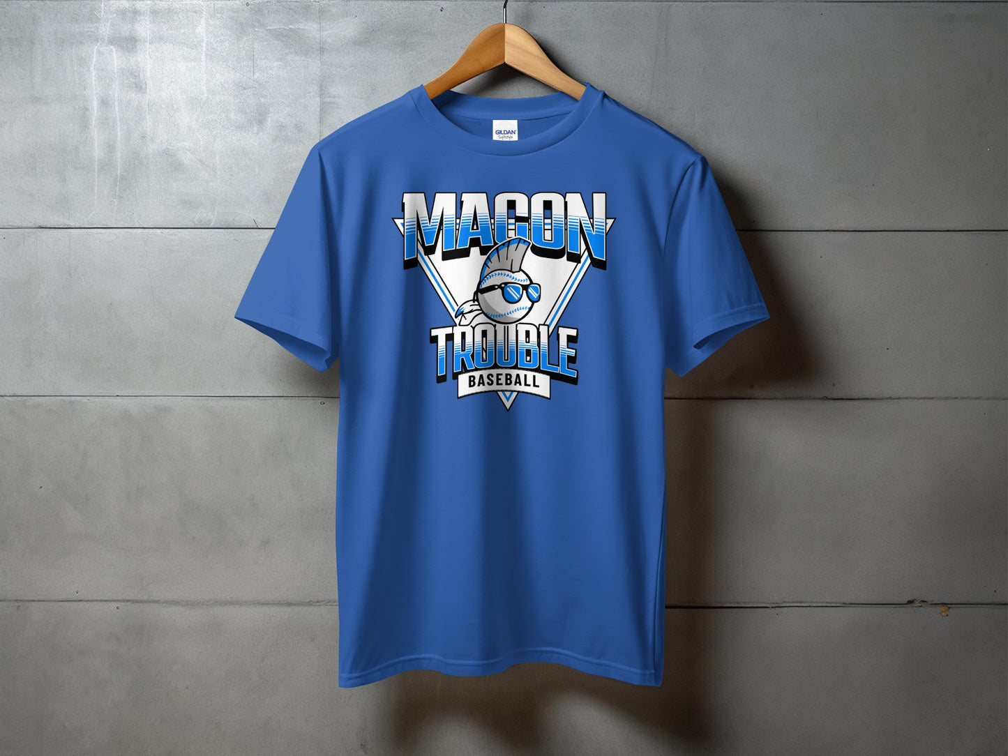 Macon Trouble Baseball- Design I