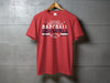 Macon Nationals Baseball — Striped Baseball Logo