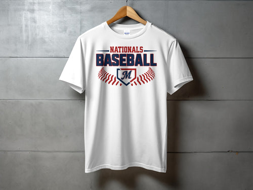 Macon Nationals Baseball- Design 8