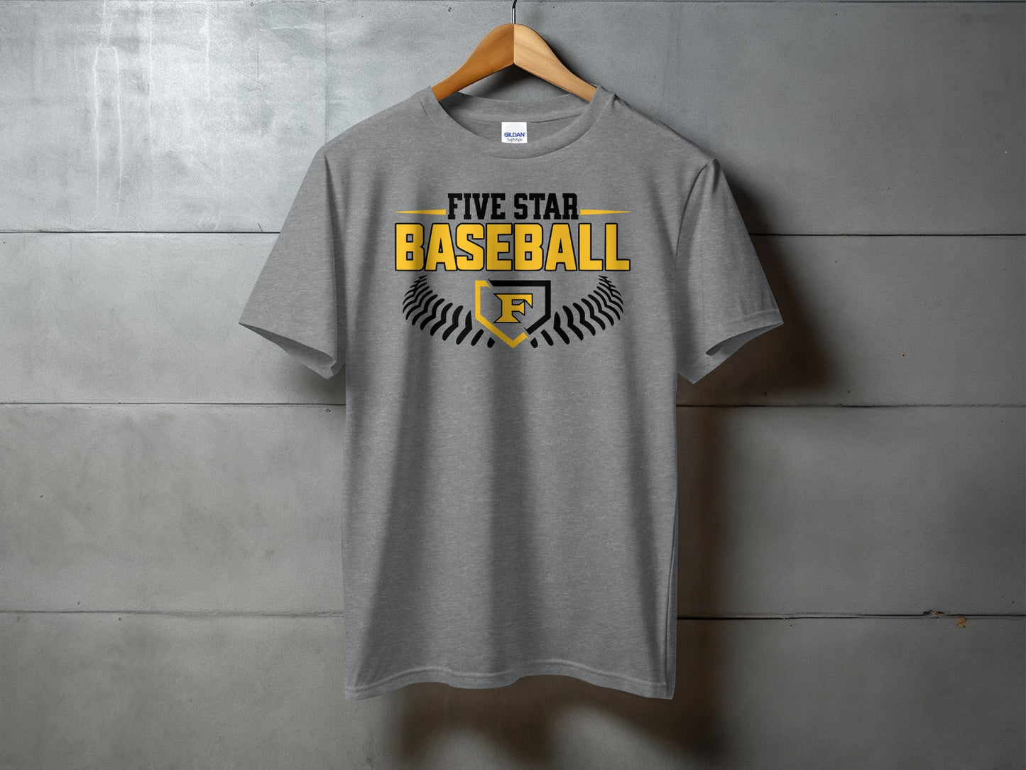 Five Star Baseball - Stitches Design