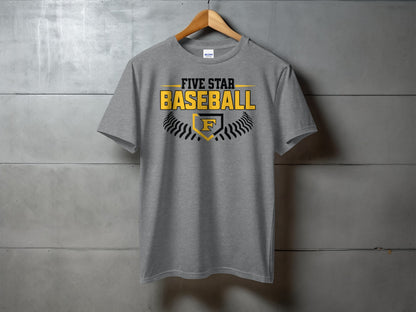 Five Star Baseball - Stitches Design