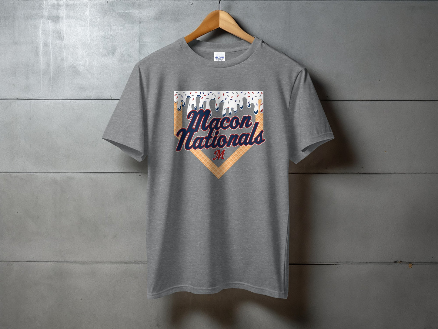 Macon Nationals Baseball- Design 1