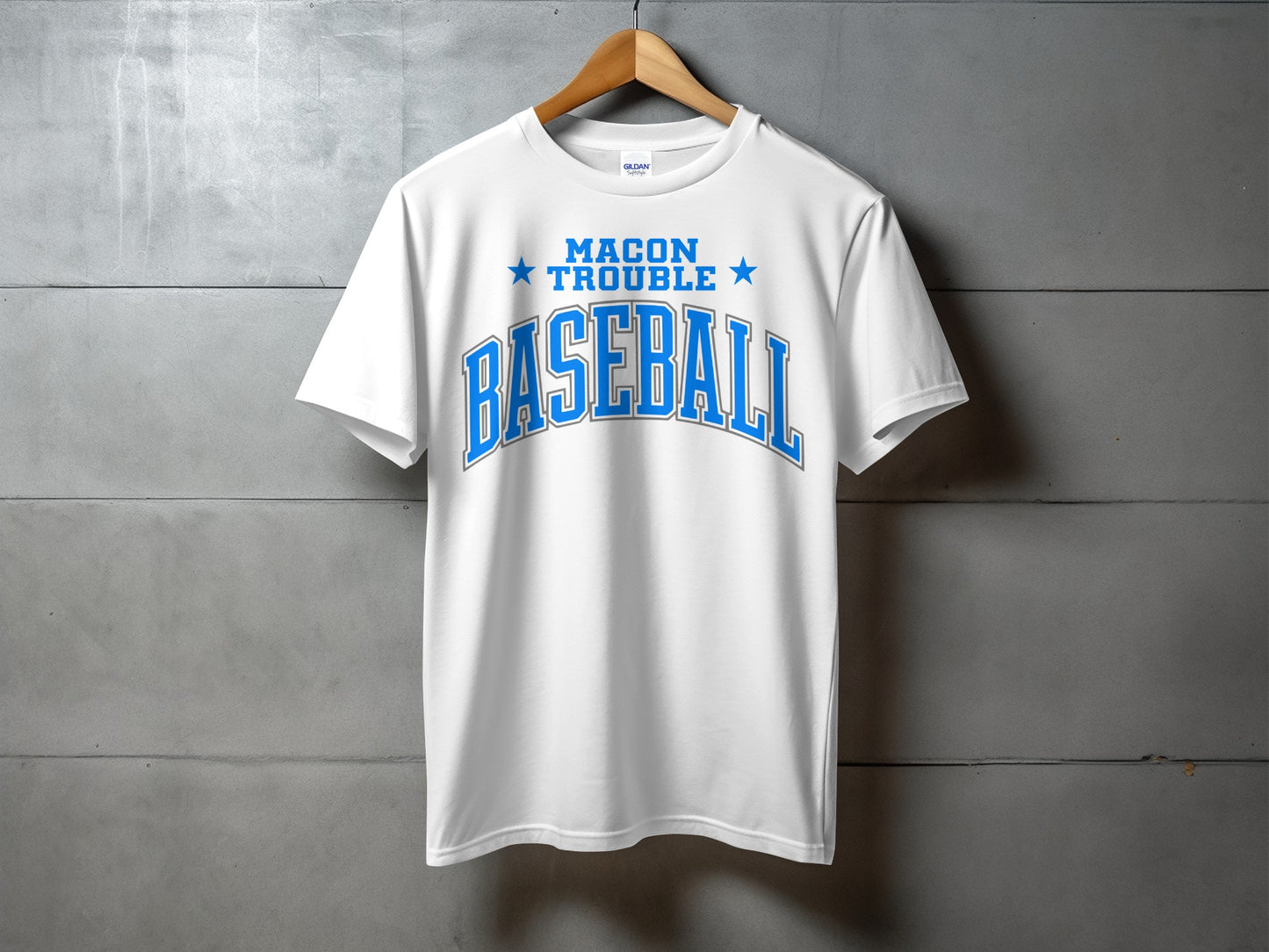 Macon Trouble Baseball- Design E