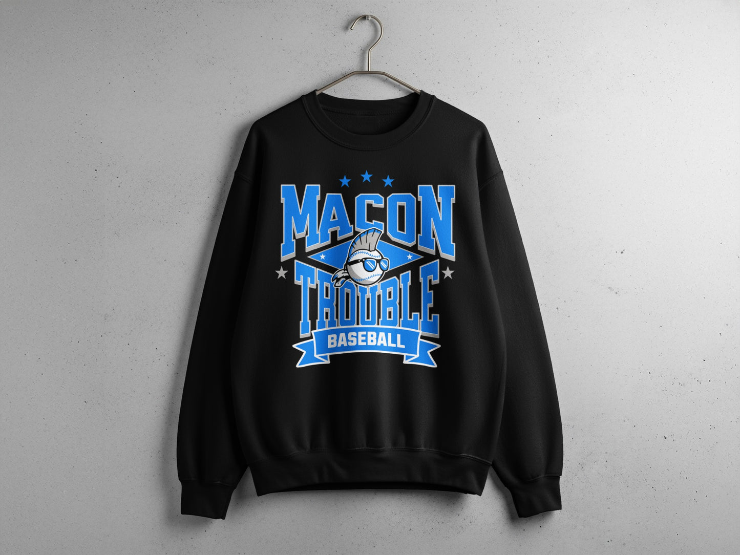 Macon Trouble Baseball- Design H