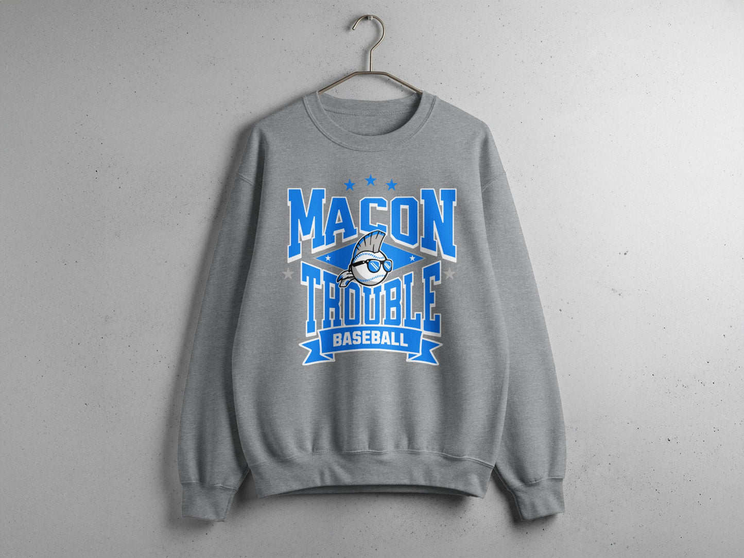 Macon Trouble Baseball- Design H