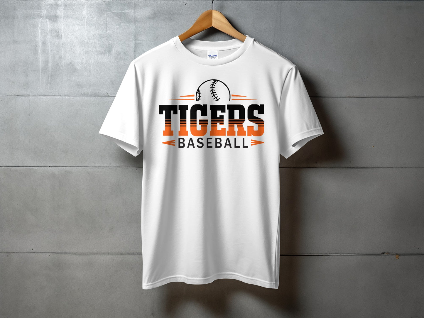 Tigers Baseball- Design 7