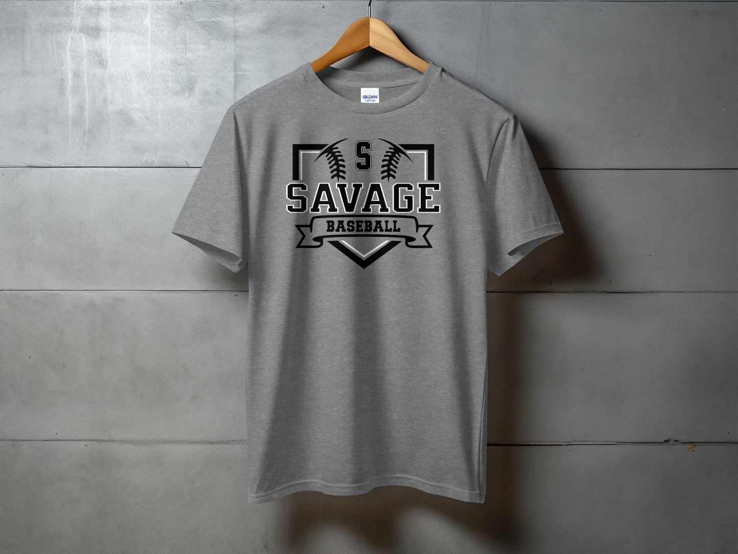 Georgia Savage Baseball Design 5