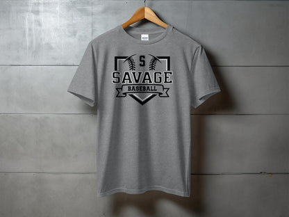 Georgia Savage Baseball Design 5