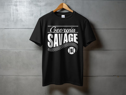 Georgia Savage Baseball Design 9