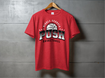 PUSH Basketball Design 3- Short Sleeve/ Long Sleeve Shirts