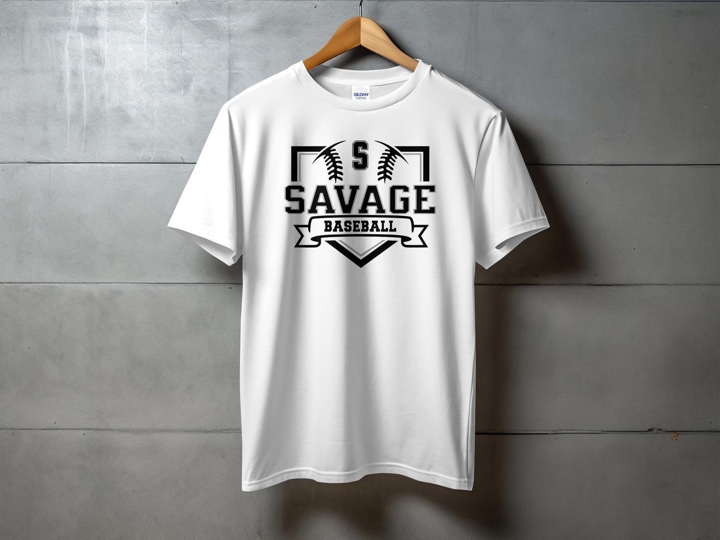 Georgia Savage Baseball Design 5