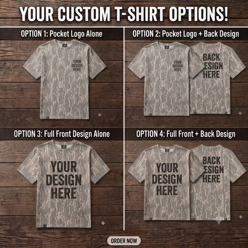 Custom Mossy Oak Wash Out Tri-Blend Comfort Tee