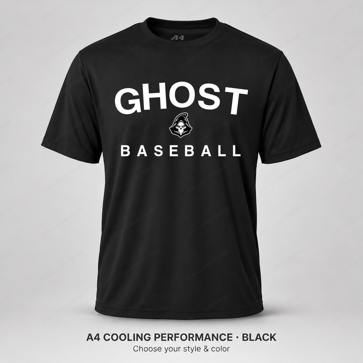 Ghost Baseball Condensed Arch — Black