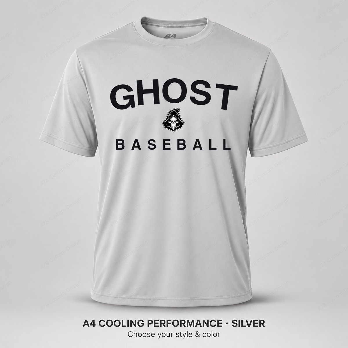 Ghost Baseball Condensed Arch — Silver