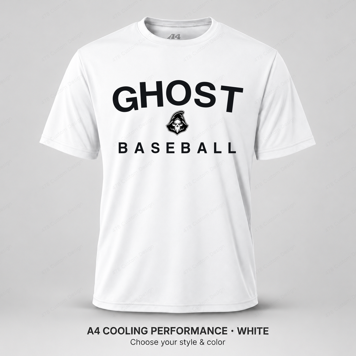 Ghost Baseball Condensed Arch — White