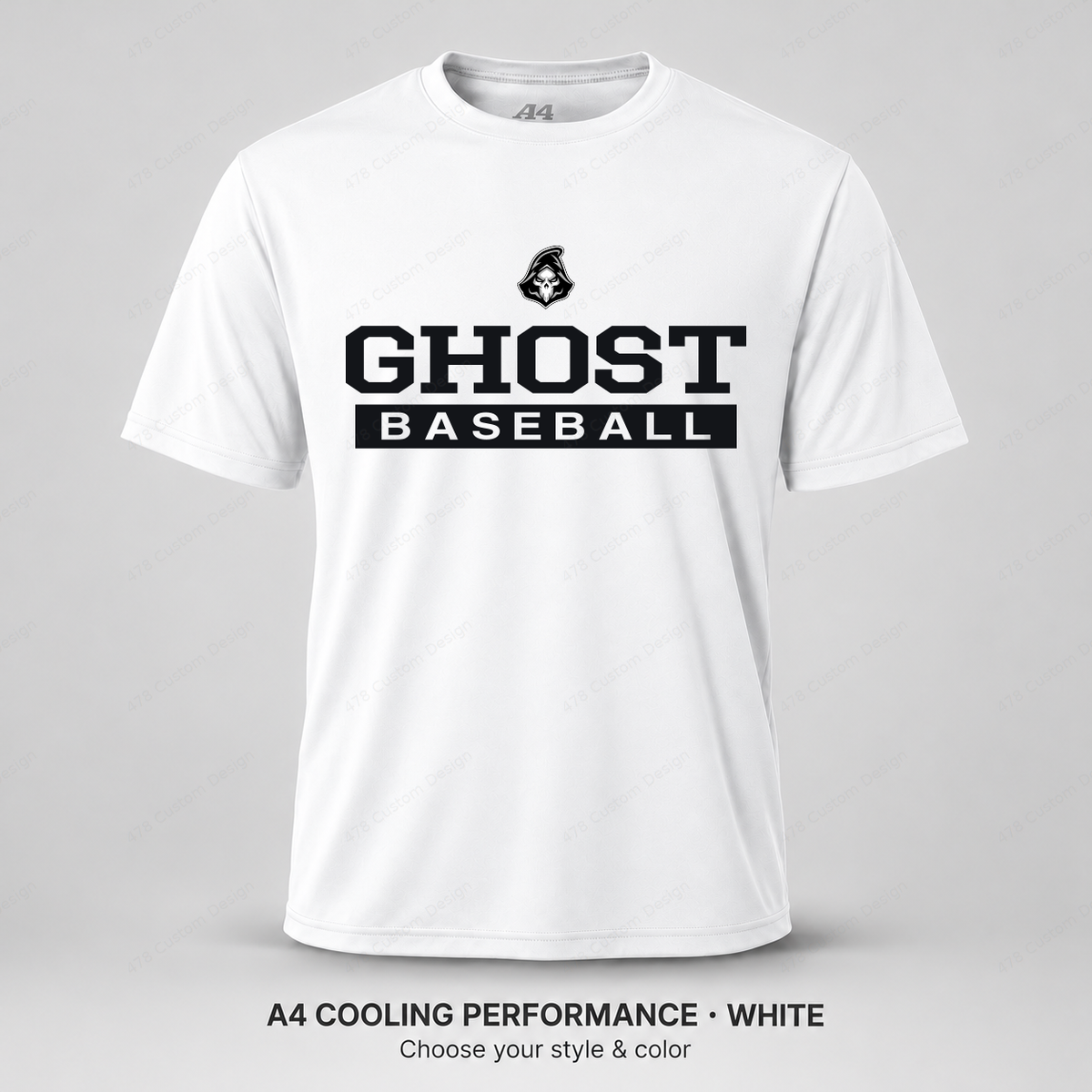 Ghost Baseball Sport Bar — White