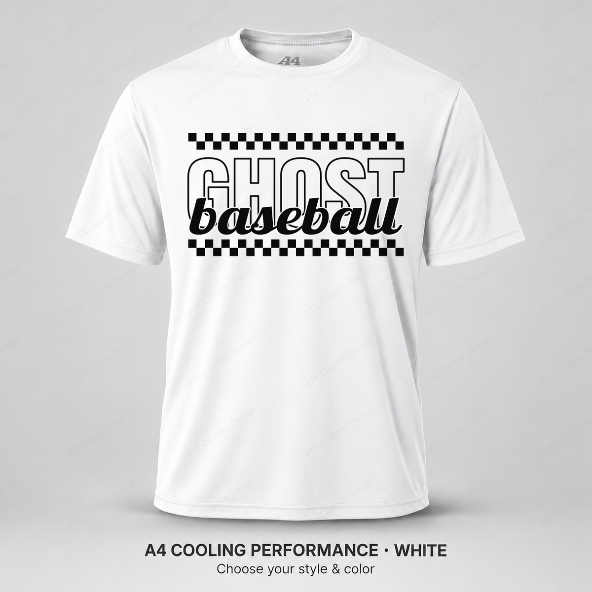 Ghost Baseball Checker & Script — White