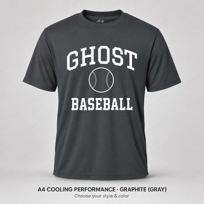 Ghost Baseball Collegiate Baseball Arch — Gray
