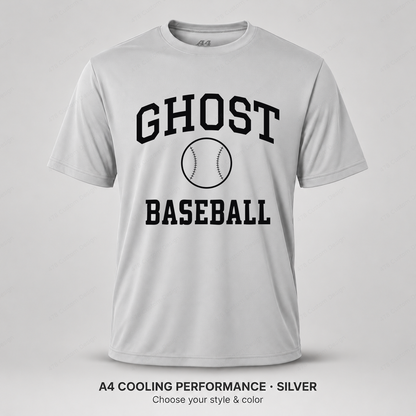 Ghost Baseball Collegiate Baseball Arch — Silver